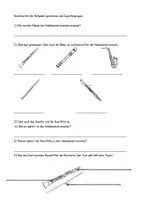 Vorschau - Arbeitsblätter - Blasinstrumente Informationstext und Arbeitsblatt - Seite 2