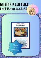 Vorschau - Arbeitsblätter - British culture - English breakfast - Deckblatt