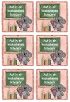 Vorschau - Bildkarten - Grußkarten Koalaklasse – Klassentier Koala zu Ostern, Weihnachten, Halloween, Neujahr & Ferien - Seite 3