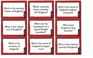 Vorschau - Spiele - England - Conversation Cards - Seite 1