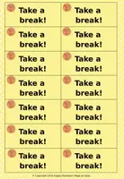 Vorschau - Bildkarten - Break Cards - Refresh your concentration - Seite 2