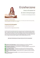 Vorschau - Stundenentwürfe - Materialpaket: Kompetenzentwicklungspläne KEP Erzieherausbildung Fachschule Fachbereich Sozialwesen Fachrichtung Sozialpädagogik - Seite 1