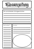 Vorschau - Arbeitsblätter - Klassenprojekt Zeitung und Podcast - Seite 2