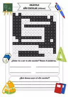Vista previa - Hojas de trabajo - Oráculo - año escolar nuevo - página 2