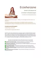 Vorschau - Lehrpläne/Lehrermaterial - KEP Kompetenzentwicklungsplan LF7 Lernfeld 7: Kompetenzentwicklungsplan – Bildungs- und Erziehungspartnerschaften initiieren und mitgestalten, 120 Stunden, Erzieher - Deckblatt