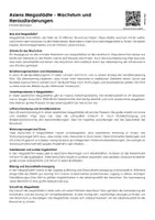 Vorschau - Arbeitsblätter - Asiens Megastädte - Wachstum und Herausforderungen (Infotext und Übungen) - Deckblatt