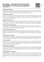 Vorschau - Arbeitsblätter - Die Karibik - Inselwelt zwischen Tourismus, Naturgefahren und Ressourcenknappheit (Infotext und Übungen) - Deckblatt