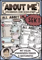 Vorschau - Arbeitsblätter - Steckbrief auf Englisch für Klasse 7–9, Kennenlernen und Schulstart - Deckblatt