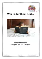 Vorschau - Arbeitsblätter - Wer die Bibel liest - Deckblatt