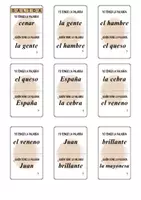 Vorschau - Spiele - 🗣️ La pronunciación española . Yo tengo quién tiene 🗣️ - Seite 2