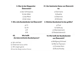 Vorschau - Stationenlernen - Karten- Quiz-Österreich - Seite 2