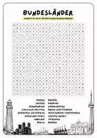 Vorschau - Spiele - Deutsche Bundesländer - Suchsel / Wortgitter - Seite 1
