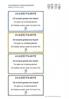 Vorschau - Mal- und Bastelvorlagen - Auszeitkarten & Flipbook / Materialpaket / Für selbstbestimmte Pausen - Seite 2