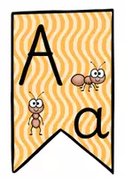 Vorschau - Fördermaterial/Inklusion - Wimpelkette ABC von A bis Z - Seite 2