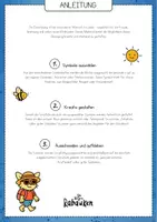 Vorschau - Mal- und Bastelvorlagen - Schultüte voller guter Gedanken 🎒🌱 Kreatives Bastelmaterial für einen positiven Schulstart - Seite 1