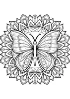 Vorschau - Mal- und Bastelvorlagen - Mandalas Thema Insekten - Grundschule - Bastelvorlagen - Seite 3