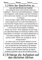 Vorschau - Mal- und Bastelvorlagen - Insekten Leseverstehen und Wortschatz - DaZ/DaF, Deutsch, Sachunterricht - Seite 2