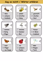 Vorschau - Spiele - Sag es nicht Insekten - DaZ/DaF, Deutsch (Spiel) - Seite 1