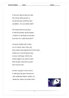 Vorschau - Arbeitsblätter - Einfache moderne Ballade „Der Drache im Stein“ | Arbeitsblatt: Analyse, Inhaltsangabe, kreativer Umgang | LÖSUNGEN | Deutsch Klasse 7 - Seite 2