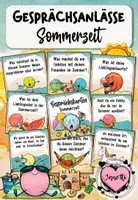 Vorschau - Spiele - Sommer | Erzählkarten / Gesprächskarten / Schreibanlässe - Deckblatt