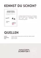 Vorschau - Arbeitsblätter - Handlettering, 5 Schriften, Anleitung - Seite 2