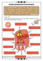 Vorschau - Arbeitsblätter - Fake News und Bedrohung / Gefahren für Demokratie mit Lösung (Klasse 7 8 9 10) - Seite 1