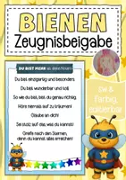 Vorschau - Anderer Materialtyp - Zeugnisbeigabe für die Bienenklasse Klassentier Biene - Deckblatt