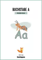 Vorschau - Arbeitsblätter - Buchstabe A - Schreiben lernen - Deckblatt