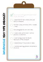 förhandsvisning - Text Type Checklists – Revise with AI or Independently - sida 3