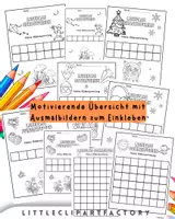 Vorschau - Mal- und Bastelvorlagen - Kreativer Lesepass für alle Ferien – mit Ausmalspaß & Bildersammlung - Seite 2