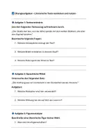 Vorschau - Arbeitsblätter - Literarische Texte verstehen und nutzen - Deckblatt