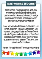 Vorschau - Anderer Materialtyp - Zeugnisbeigabe für die Robbenklasse Klassentier Robbe - Seite 1