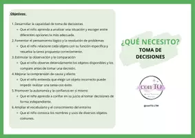 Vista previa - Tarjetas / Manipulativos - Toma de decisiones - LauraTM - página 1