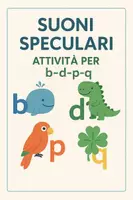 anteprima - Esercizi - Quaderno operativo suoni speculari b-d-p-q BES e DSA - Pagina 1