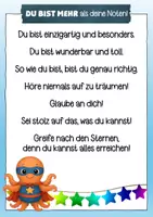 Vorschau - Anderer Materialtyp - Zeugnisbeigabe für die Oktopusklasse Klassentier Oktopus - Seite 3