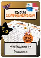 Vorschau - Arbeitsblätter - Bundle - Halloween Around the World - North and Middle America - Seite 1