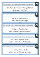 Vorschau - Aufgabenkarten - Satzglieder: Subjekt bestimmen (70 Satzkarten) - Seite 3