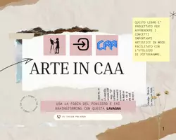 anteprima - Materiale di supporto/inclusione - ARTE IN CAA - Pagina di copertina