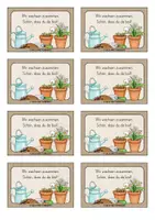 Vorschau - Mal- und Bastelvorlagen - Begrüßung / Gruß / Geschenk zum Schulstart / Schulanfang (passend für Samen) - Seite 3