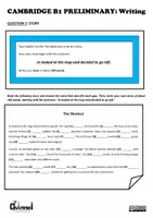 Vista previa - Hojas de trabajo - B1 PRELIMINARY – WRITING TASKS: Email, Article & Story (1) - página 3