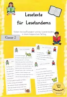 Vorschau - Arbeitsblätter - Texte für Lesetandems in Klasse 2 - Deckblatt