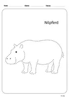 Vorschau - Mal- und Bastelvorlagen - Prickelbilder_ Vorschule und 1. Klasse Tiere in Afrika - Seite 2