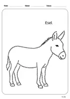 Vorschau - Mal- und Bastelvorlagen - Prickelbilder_Vorschule / 1. Klasse Tiere auf dem Bauernhof - Seite 2