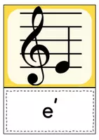 Vorschau - Bildkarten - Notennamen Bildkarten Musik Grundschule (Klasse 2–4) – Flashcards & Tafelmaterial zur C-Dur-Tonleiter und Notenlehre - Seite 3