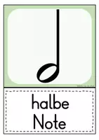 Vorschau - Bildkarten - Notenwerte & Pausenwerte Bildkarten Musik Grundschule (Klasse 2–4) – Flashcards für Rhythmus, Notenlehre & Musikunterricht - Seite 2