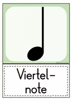 Vorschau - Bildkarten - Notenwerte & Pausenwerte Bildkarten Musik Grundschule (Klasse 2–4) – Flashcards für Rhythmus, Notenlehre & Musikunterricht - Seite 3