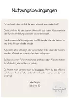 Vorschau - Anderer Materialtyp - Feriengruß Sommerferien / Sommerferiengruß ("Gummibärchen") - Seite 1