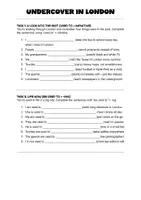 Vorschau - Arbeitsblätter - Back to school - Revision Grammar 9. Klasse - Seite 3