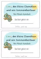 Vorschau - Mal- und Bastelvorlagen - Limos Sommerabenteuer – Ein Mitmach-Ausmalbuch für Kinder - Seite 2