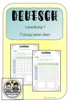 Vorschau - Arbeitsblätter - Deutsch Flüssig lesen 1 - Deckblatt